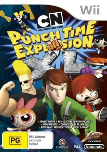 Cartoon Network: Punch Time Explosion box art for Wii